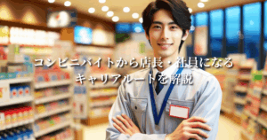 コンビニバイトから店長・社員になるキャリアルートを解説