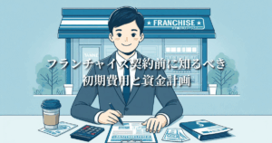 コンビニのフランチャイズ契約前に知るべき初期費用と資金計画