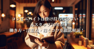 コンビニバイトは掛け持ちしやすい？元スタッフ10年が働き方・注意点・稼ぐコツを徹底解説！