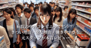 病院の中のコンビニってどう？ きつい理由・楽な理由・働きやすさを元スタッフが本音レビュー